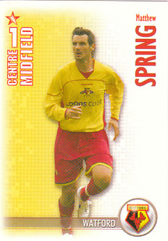 Matthew Spring Watford 2006/07 Shoot Out #319